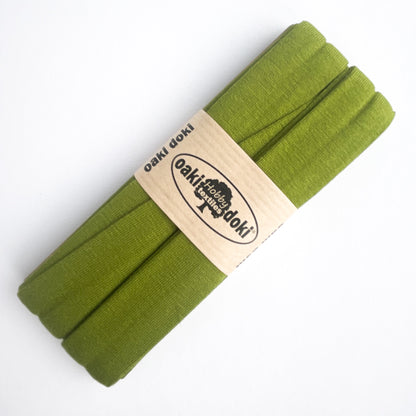 Jersey Schrägband Stretch gefaltet 40/20mm oaki doki