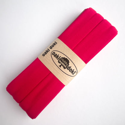 Jersey Schrägband Stretch gefaltet 40/20mm oaki doki