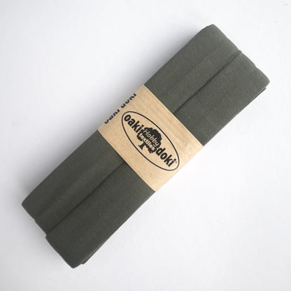 Jersey Schrägband Stretch gefaltet 40/20mm oaki doki