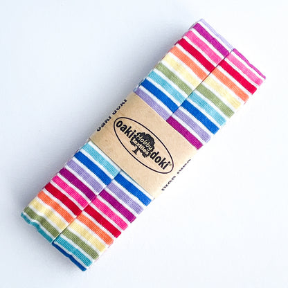 Jersey Schrägband Stretch gefaltet 40/20 mm – elastisches Einfassband – oaki doki