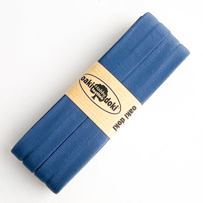 Jersey Schrägband Stretch gefaltet 40/20mm oaki doki