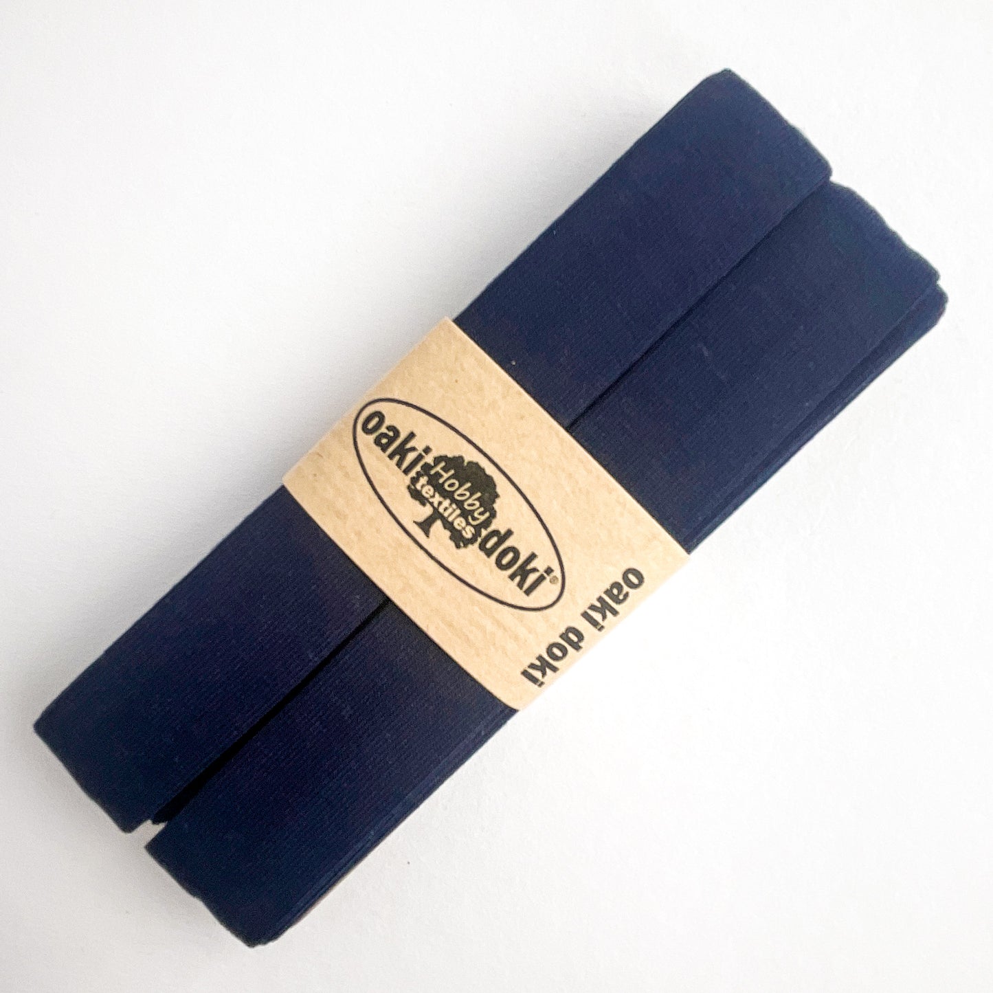 Jersey Schrägband Stretch gefaltet 40/20mm oaki doki