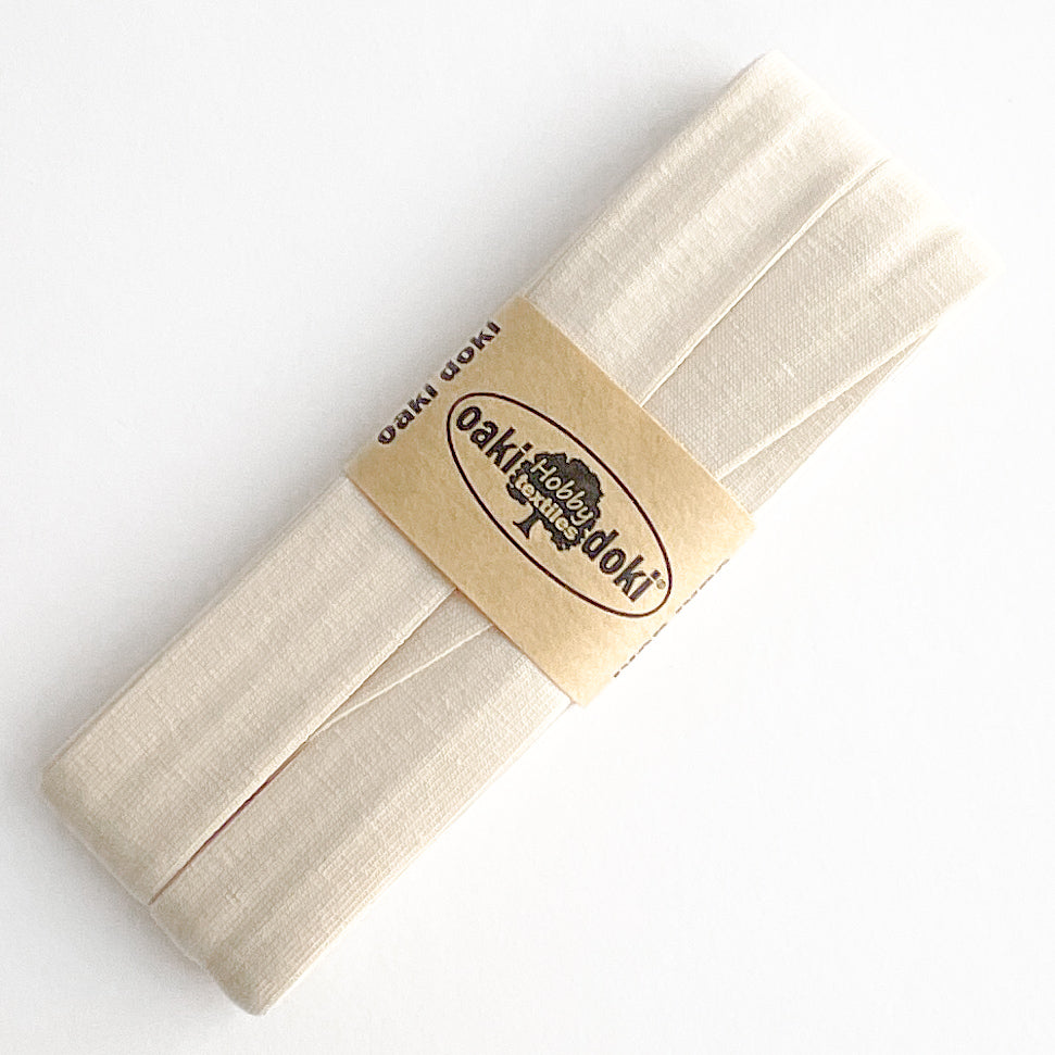 Jersey Schrägband Stretch gefaltet 40/20mm oaki doki