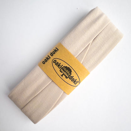 Jersey Schrägband Stretch gefaltet 40/20mm oaki doki
