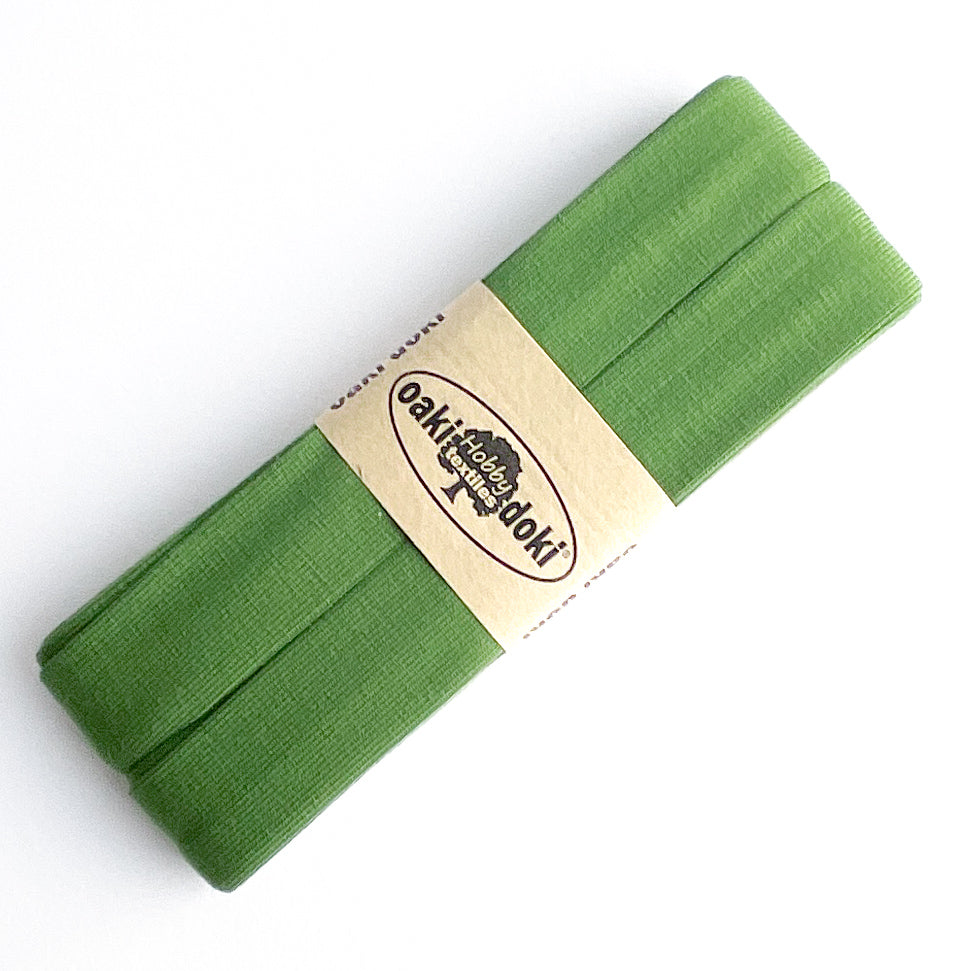 Jersey Schrägband Stretch gefaltet 40/20mm oaki doki