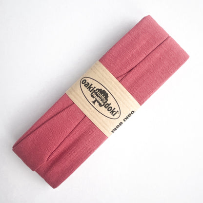 Jersey Schrägband Stretch gefaltet 40/20mm oaki doki