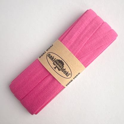 Jersey Schrägband Stretch gefaltet 40/20mm oaki doki