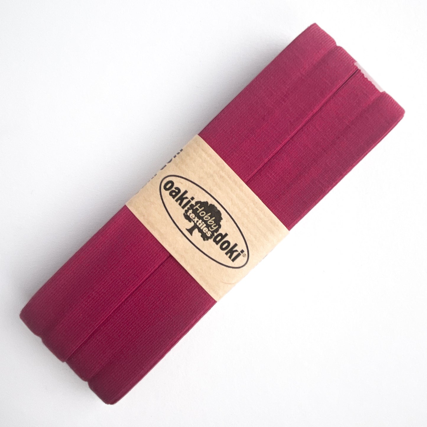 Jersey Schrägband Stretch gefaltet 40/20mm oaki doki