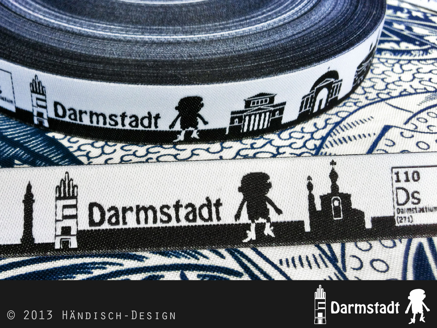Darmstadt Skyline Webband