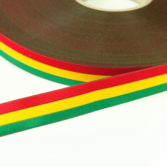 Webband REGGAE rot/gelb/grün