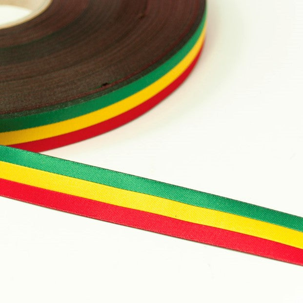 Webband REGGAE rot/gelb/grün