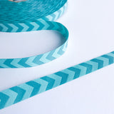 Webband „Chevron" aqua farbenmix