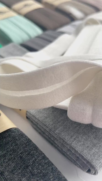 Jersey Schrägband Stretch gefaltet 40/20mm oaki doki