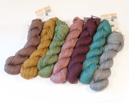 Bio-Wolle „heb merino fine" Devon Natur Rosy Green Wool