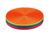 Gurtband 15mm Regenbogen