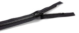 Reißverschluss P60 Werra teilbar 80cm schwarz Opti