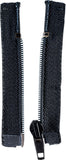 Reißverschluss S60 Fulda teilbar 40cm anthrazit Opti