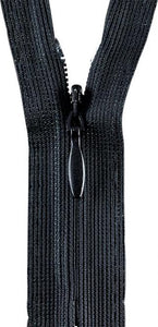 Reißverschluss Tropfen S43 50cm nahtverdeckt schwarz Opti
