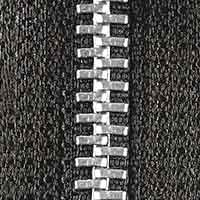 Reißverschluss M60 Werra teilbar 55cm anthrazit Opti