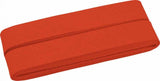 Baumwoll-Schrägband burgunderrot gefalzt 40/20mm