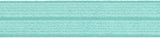 Einfaßband / Falzgummi elastisch 20mm breit in der Farbe türkis von Veno