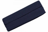 Jersey Schrägband dunkelblau gef. 40/20mm oaki doki