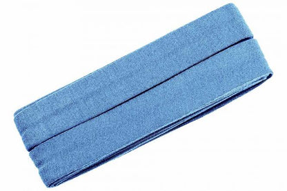 Jersey Schrägband Stretch gefaltet 40/20mm oaki doki