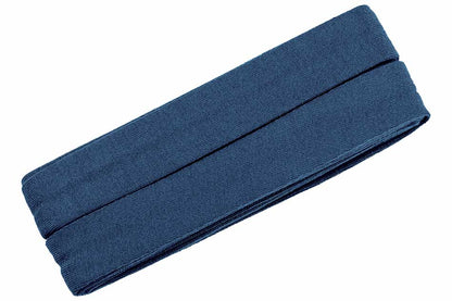 Jersey Schrägband Stretch gefaltet 40/20mm oaki doki