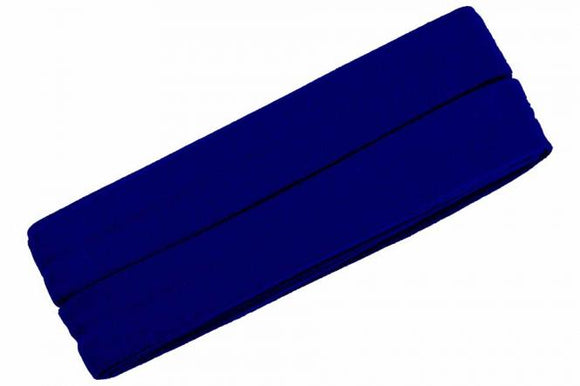 Jersey Schrägband royalblau kornblau gef. 40/20mm oaki doki
