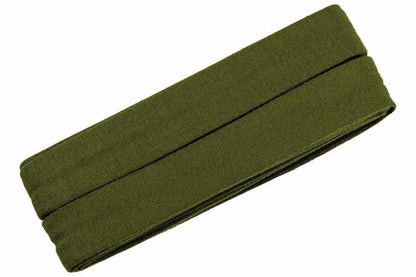 Jersey Schrägband Stretch gefaltet 40/20mm oaki doki