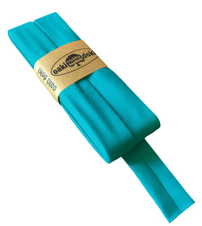 Jersey Schrägband Stretch gefaltet 40/20mm oaki doki