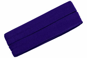 Jersey Schrägband lila gef. 40/20mm oaki doki
