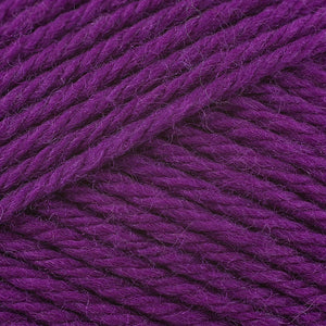 Wolle „pure wool worsted" morello violett ROWAN