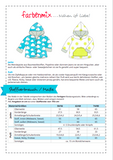 Papierschnittmuster „Zwergenverpackung – Baby-Kollektion" farbenmix