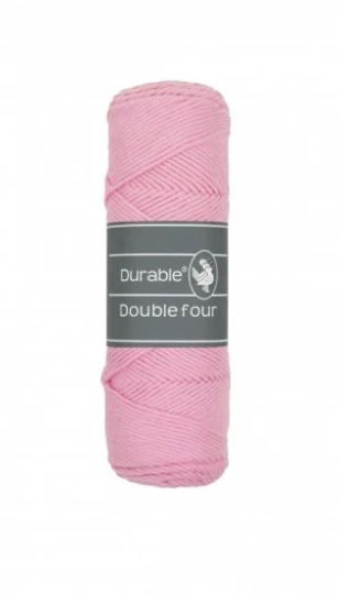 Baumwollgarn Double four pink Durable