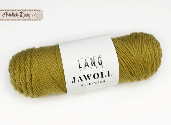 Jawoll Sockenwolle gold/senf LANG YARNS
