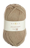 Wolle „pure wool worsted" mandel ROWAN