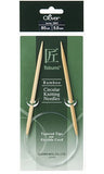 Rundstricknadeln 80cm Bambus 5,5mm tapered tips Takumi / Clover