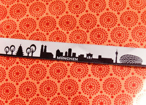 München Skyline Webband alle Farben
