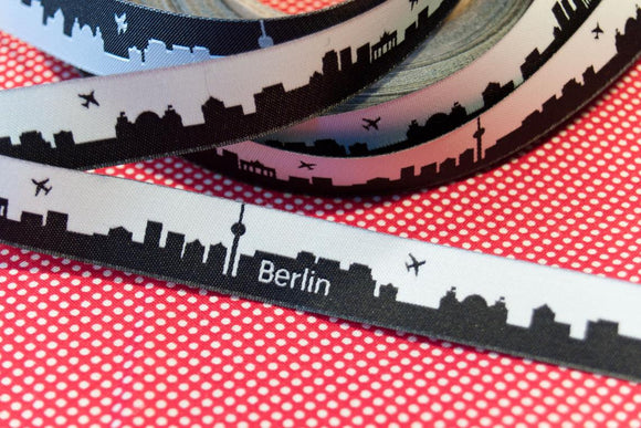 Berlin Skyline Webband alle Farben