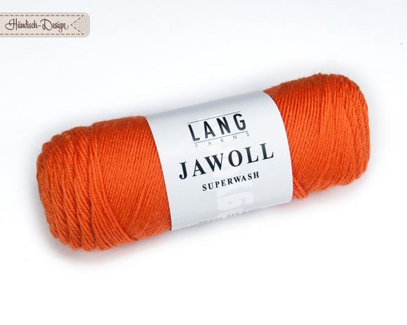 Jawoll Sockenwolle mandarine LANG YARNS