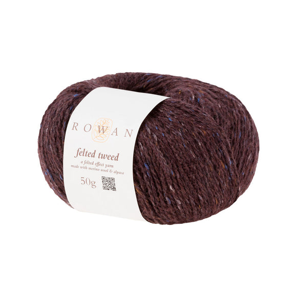 Wolle „felted tweed – treacle