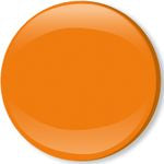 20 Jersey-Druckknöpfe 10mm Metallkappe B40 orange