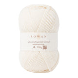 Wolle „pure wool worsted" cremeweiß ROWAN