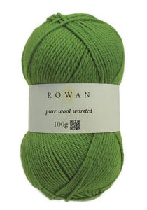 Wolle „pure wool worsted" apple ROWAN