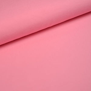 25cm Sweat Uni bubblegum pink aufgeraut